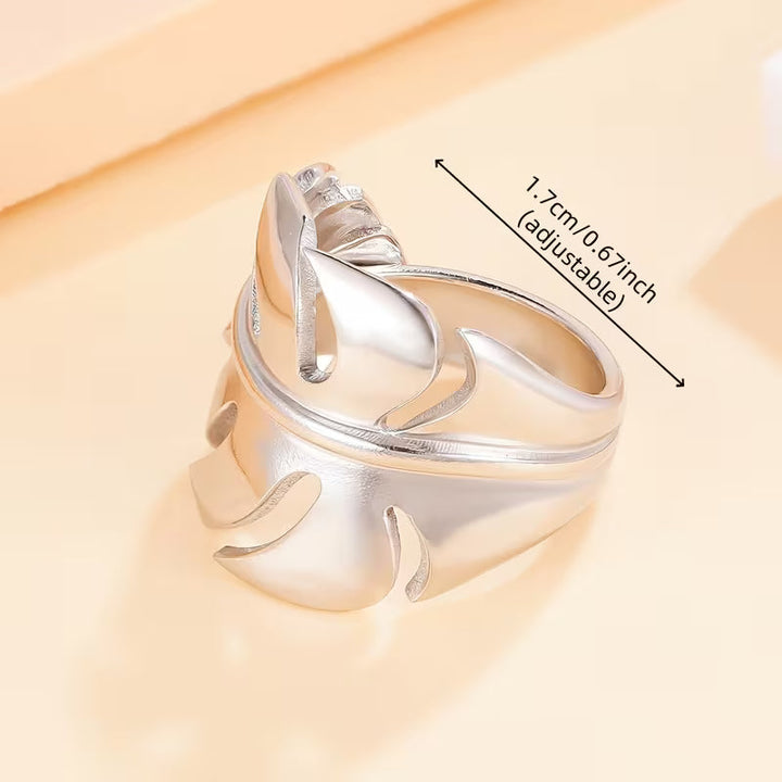 Monstera Leaf Ring