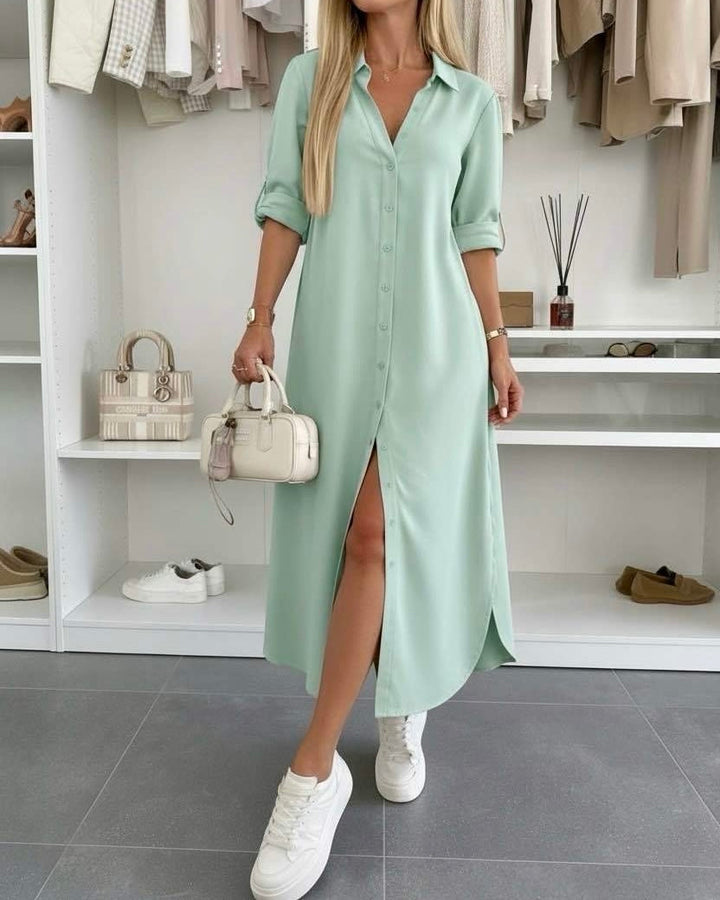Oversized Shirt Dress