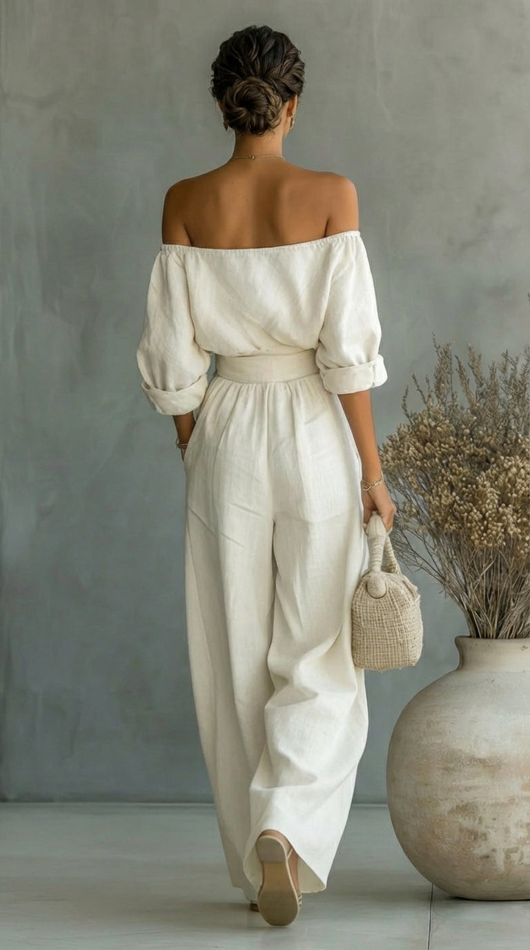 Liliána™ – Exclusive linen-effect set for a stylish summer • S1