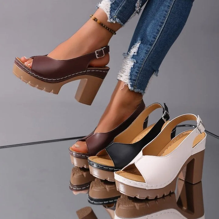 Vivienne Chunky Heels