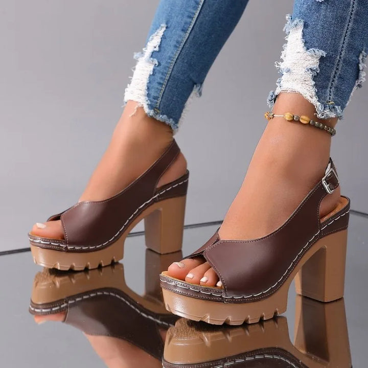 Vivienne Chunky Heels