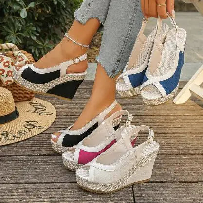 Marina Wedges Sandals