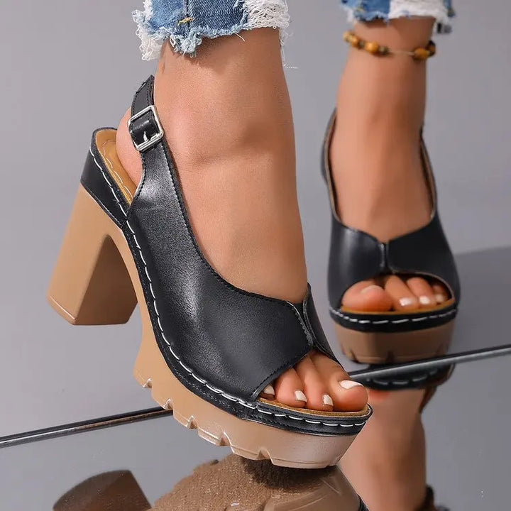 Vivienne Chunky Heels