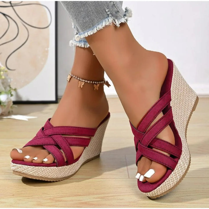 Adeline Crisscross Wedge
