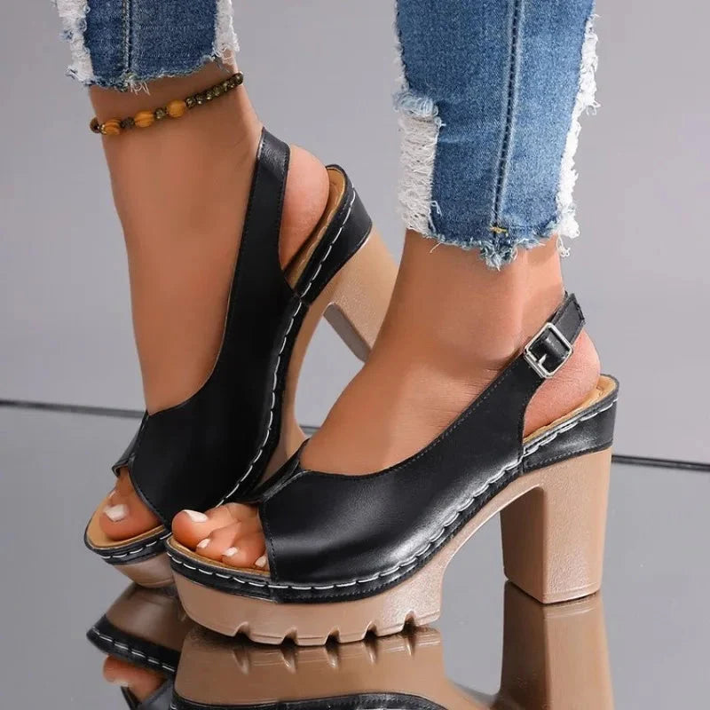 Vivienne Chunky Heels