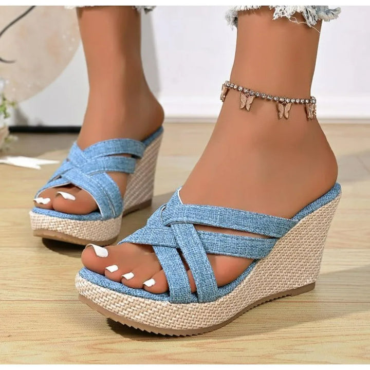 Adeline Crisscross Wedge