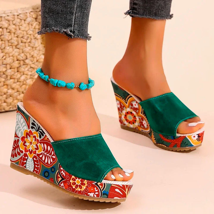 Aria Wedge Sandals