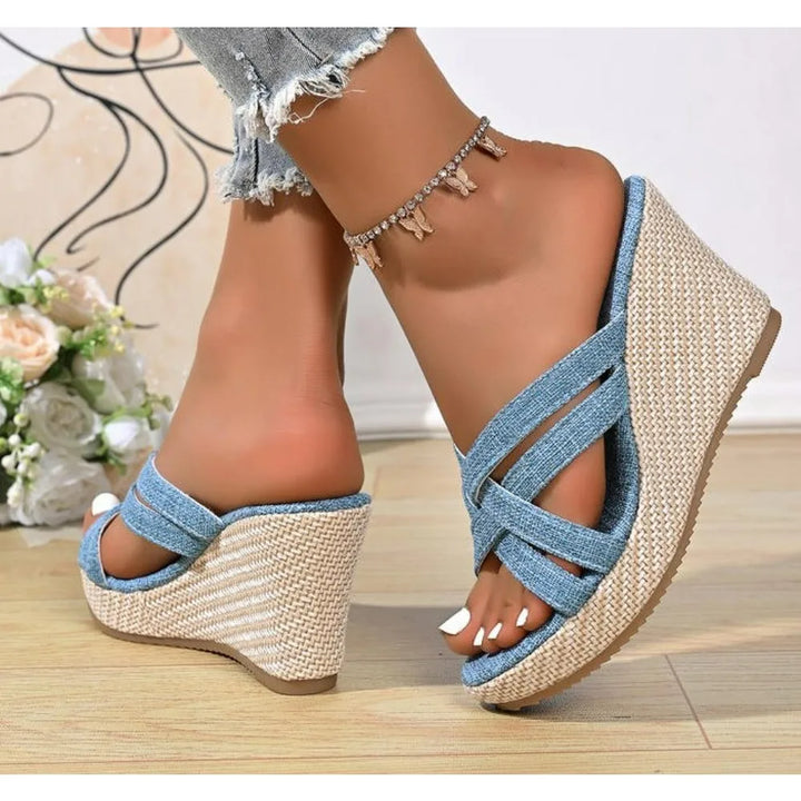 Adeline Crisscross Wedge