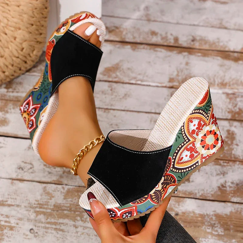 Aria Wedge Sandals