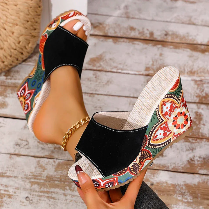 Aria Wedge Sandals