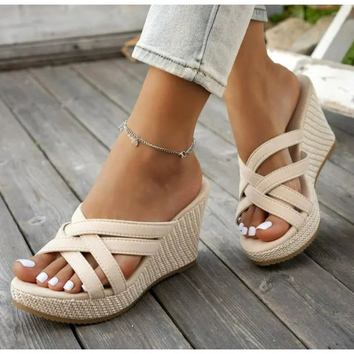 Adeline Crisscross Wedge