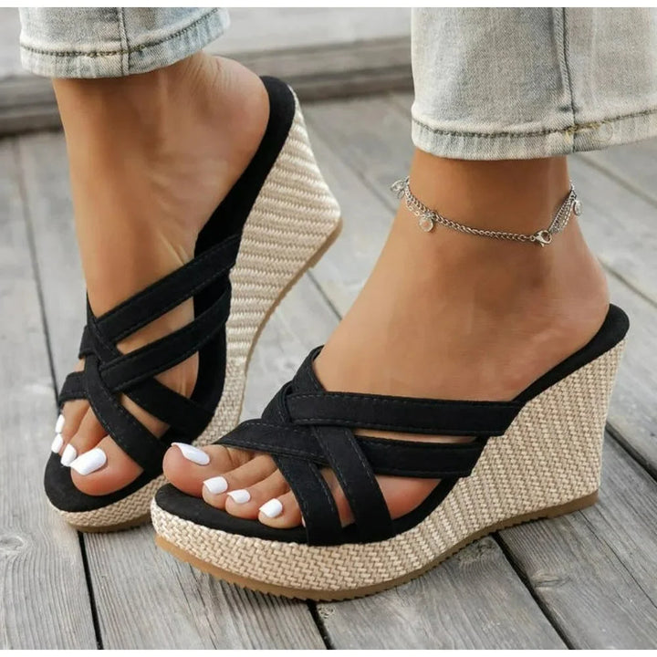 Adeline Crisscross Wedge