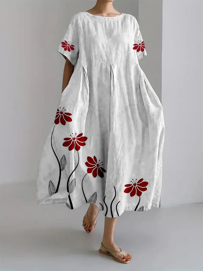 Sabi floral summer dress